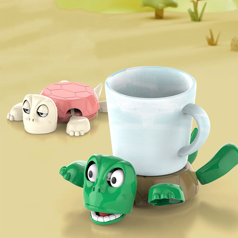Funny Turtle Expression Cup Holder for Fun Table Decor