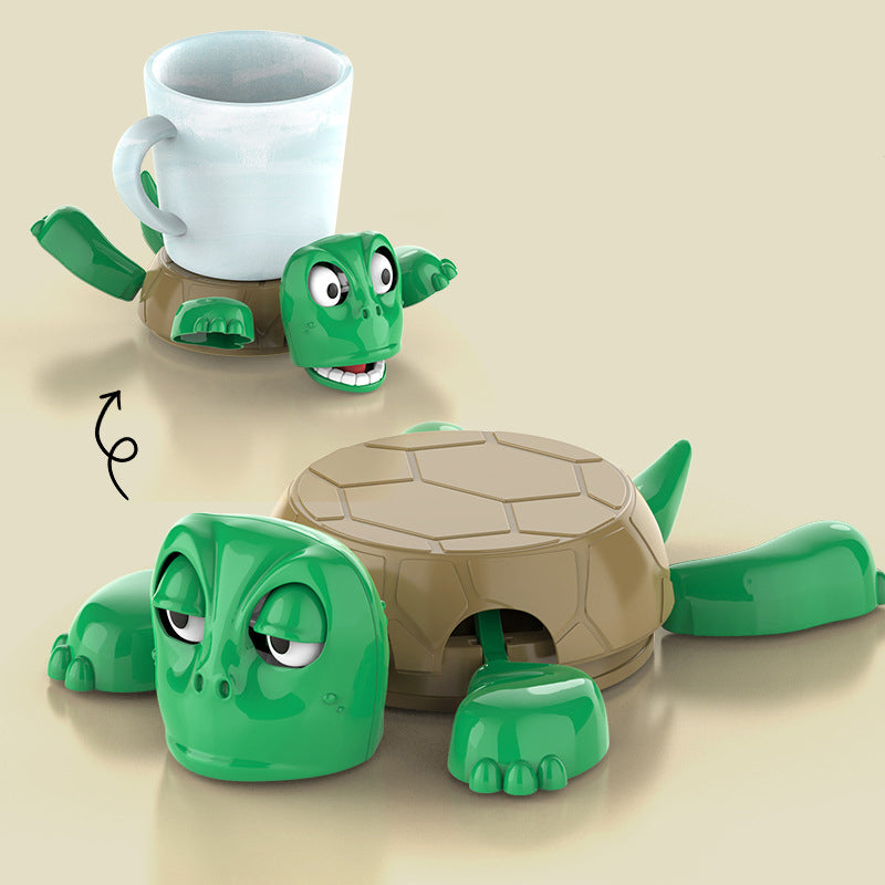 Funny Turtle Expression Cup Holder for Fun Table Decor