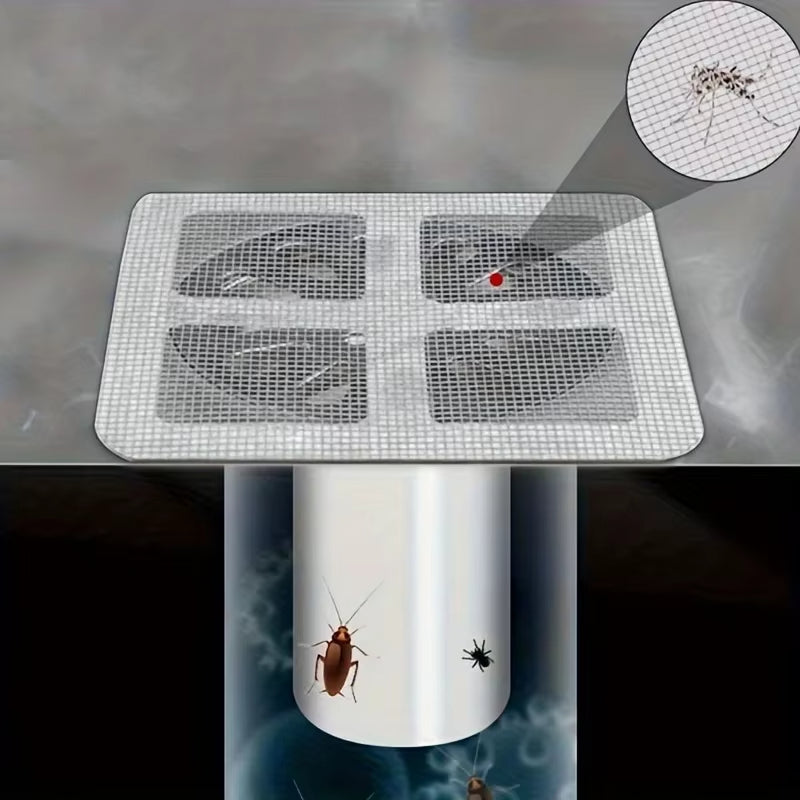 Disposable Drain Filter Sticker for Hair and Insect Protection (5Pcs)
