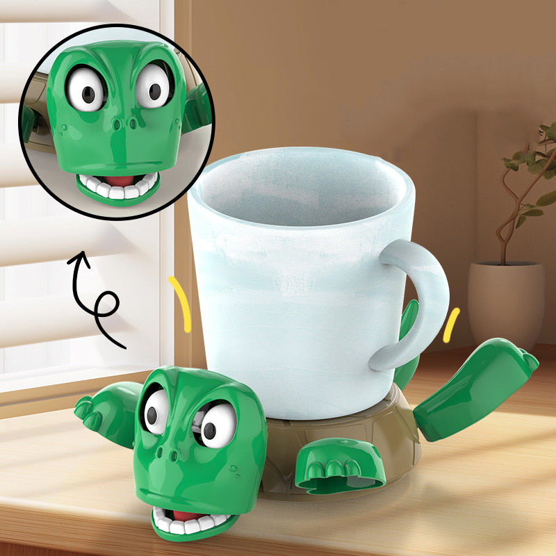 Funny Turtle Expression Cup Holder for Fun Table Decor
