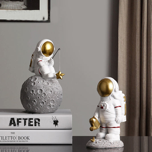Creative Nordic Astronaut 3D Printed Resin Home Decor