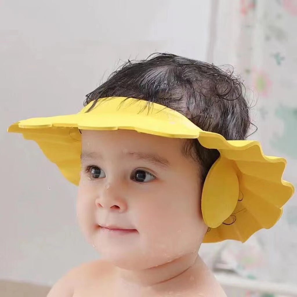Adjustable Baby Shower Cap for Safe Shampoo and Bathing