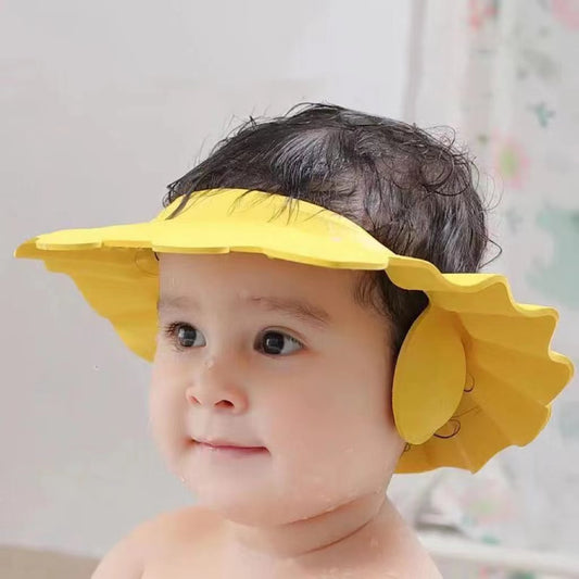 Adjustable Baby Shower Cap for Safe Shampoo and Bathing