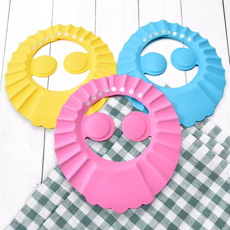 Adjustable Baby Shower Cap for Safe Shampoo and Bathing