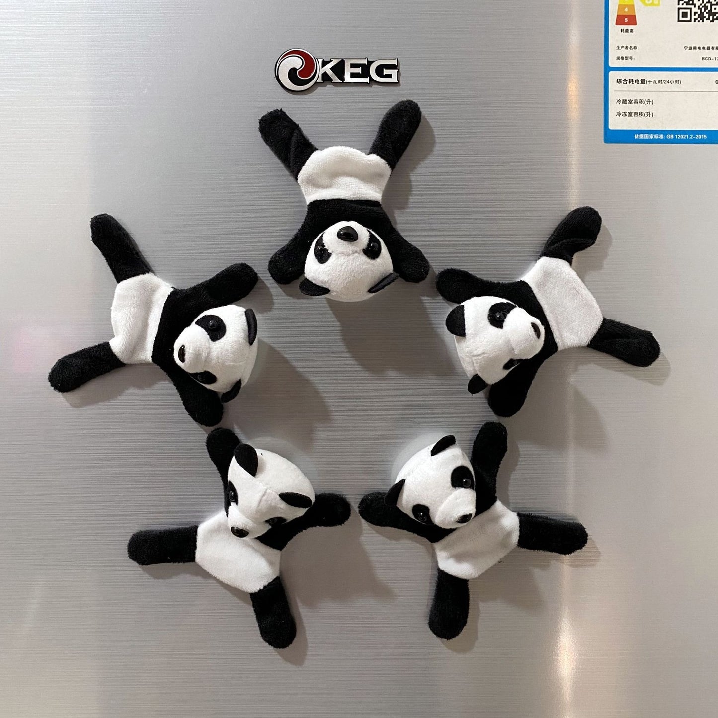 Magnetic Panda Plush Toy – Cute Pendant for All Ages!