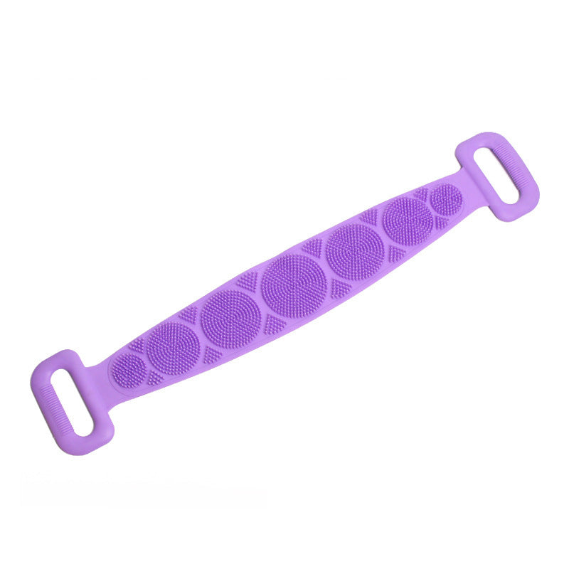 Silicone Body Scrubber Belt for Gentle Exfoliation and Massage
