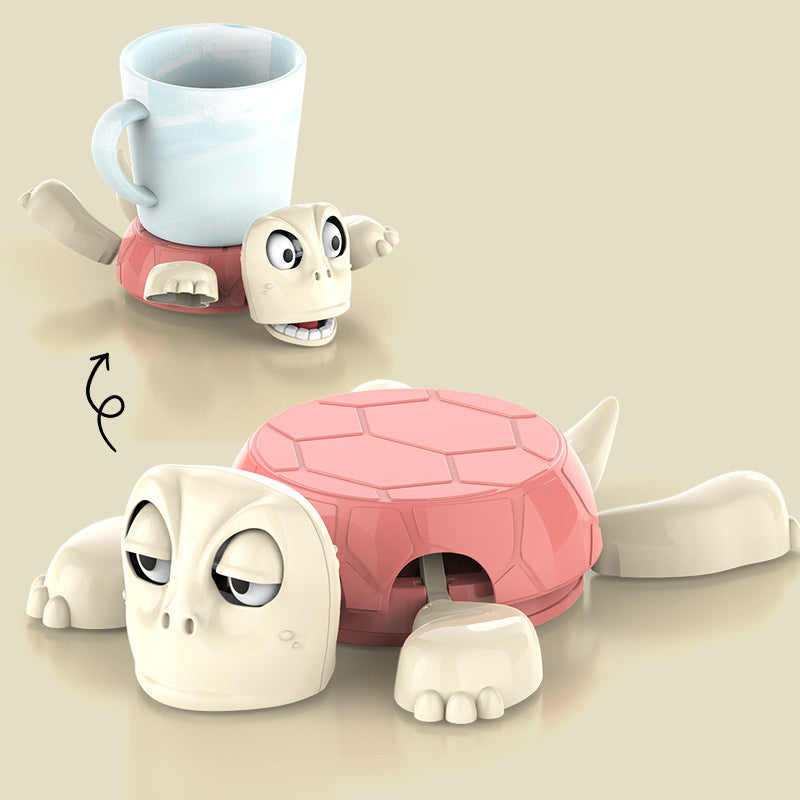 Funny Turtle Expression Cup Holder for Fun Table Decor