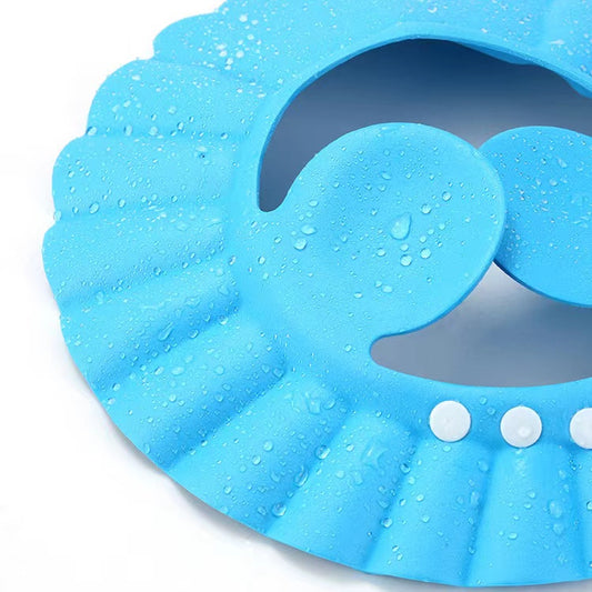 Adjustable Baby Shower Cap for Safe Shampoo and Bathing